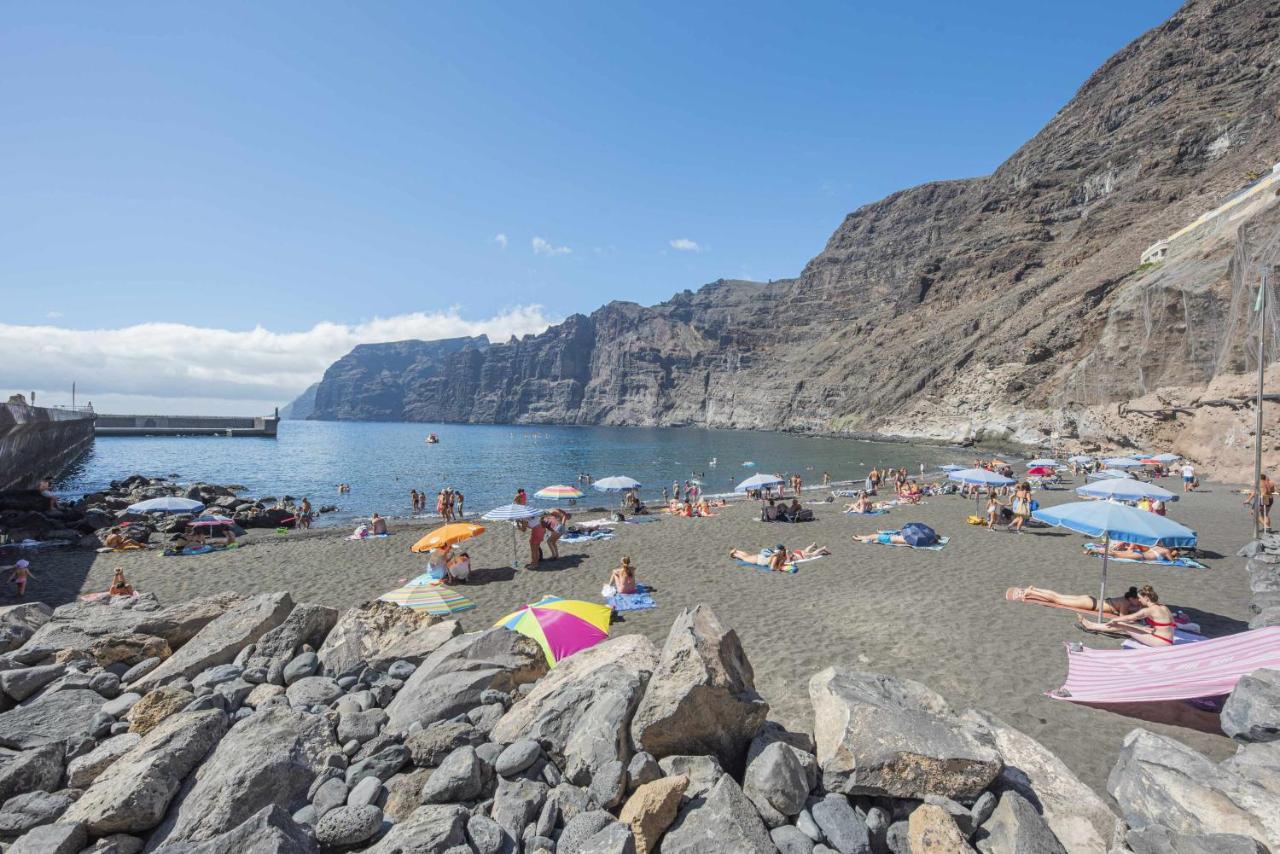 Ático Los Gigantes con VistasWIFI 600 Mbps Acceso Playa Santiago del Teide Exterior foto